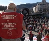 Los pensionistas vascos critican el uso partidista que se está haciendo de las pensiones