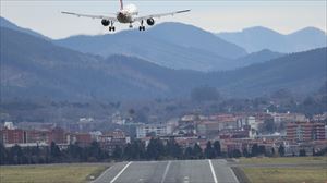 13 vuelos cancelados en el Aeropuerto de Bilbao debido a la huelga de este lunes en Alemania