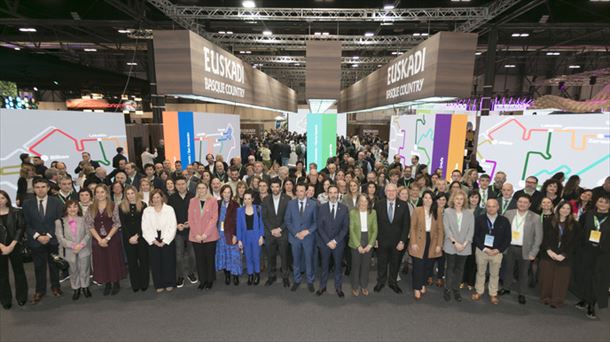 Foto de familia desde "FITUR"