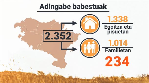 2.352 adin txikikok dute Hego Euskal Herrian harrera-familia baten beharra. Irudia: EITB