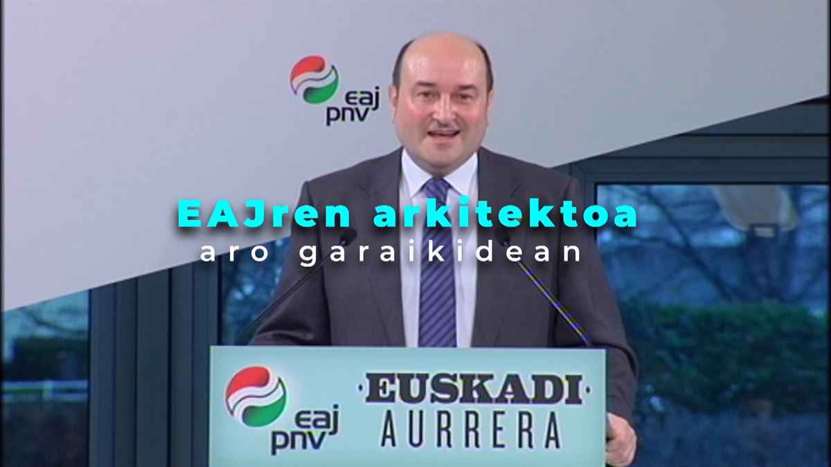 Andoni Ortuzar, 12 urte EBBren buru