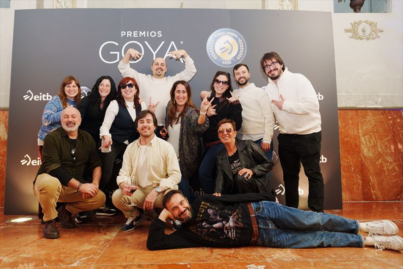 EITB celebra junto al cine vasco la gran fiesta de los Premios Goya en Granada. Foto: EITB