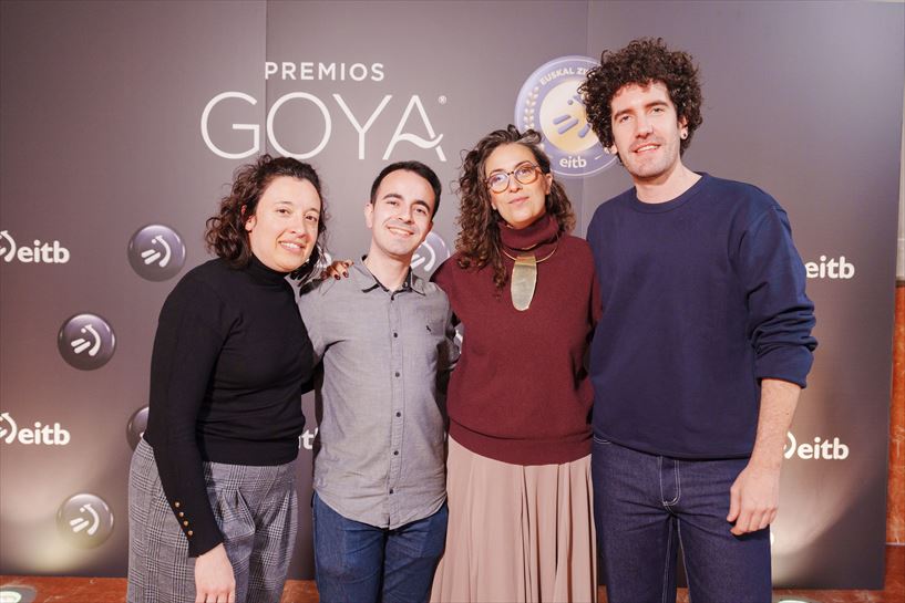 EITB celebra junto al cine vasco la gran fiesta de los Premios Goya en Granada. Foto: EITB