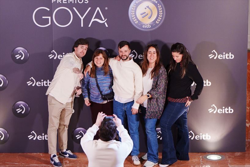 EITB celebra junto al cine vasco la gran fiesta de los Premios Goya en Granada. Foto: EITB
