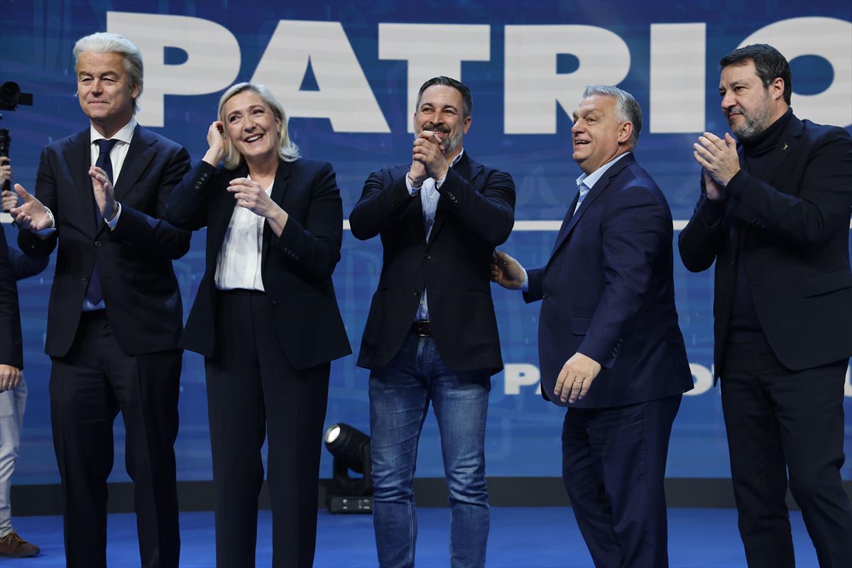 Patriotsen goi bilera Madrilen