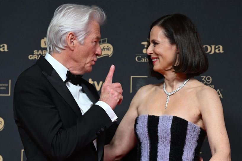 Richard Gere, Aita Sanchez-Gijón. EFE