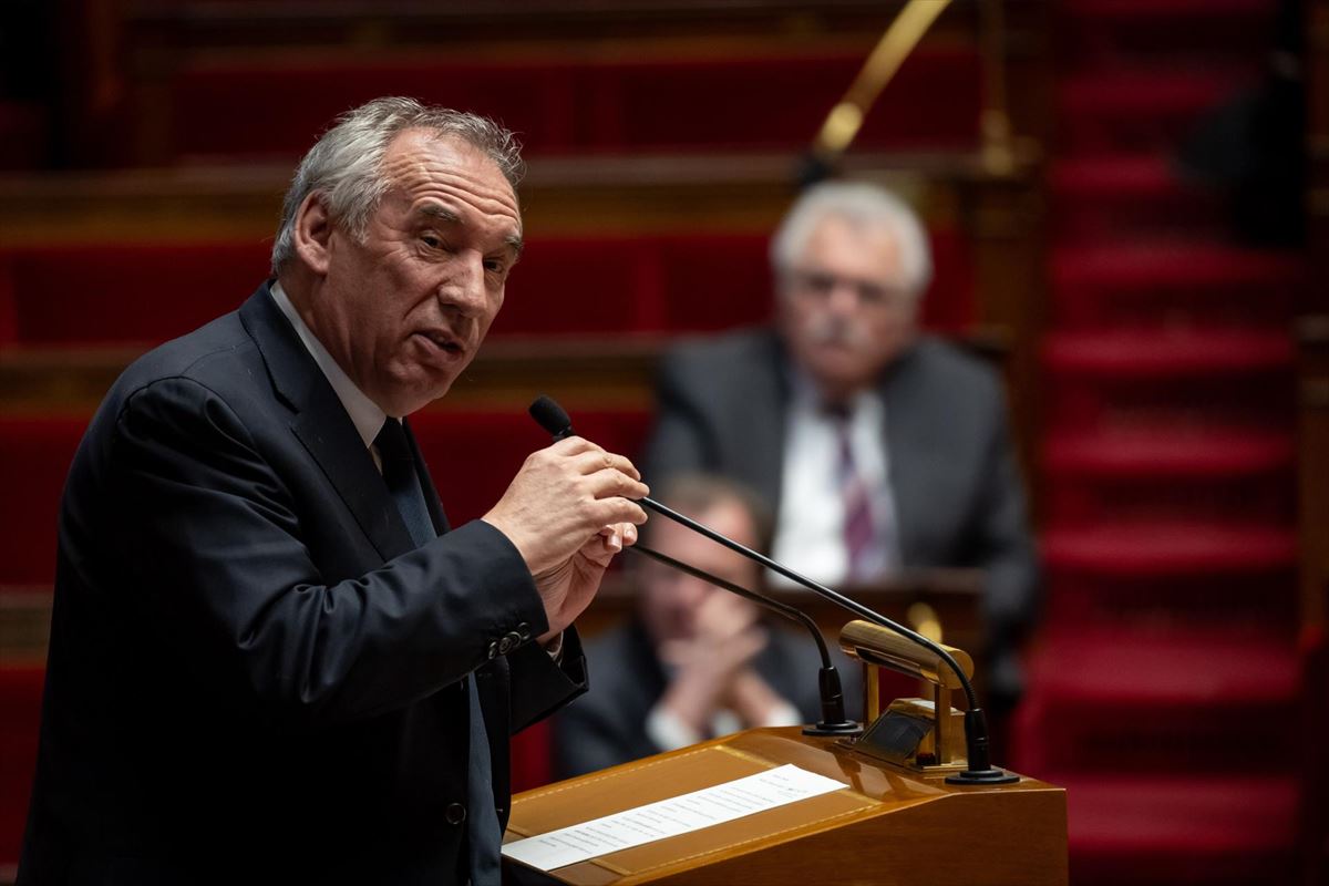 El primer ministro francés Bayrou, en una imagen de archivo. Foto: EFE