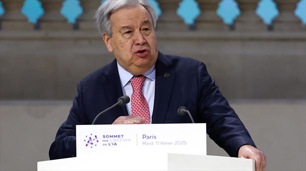 Antonio Guterres Nazio Batuen Erakundeko idazkari nagusia. Argazkia: EFE