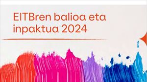 EITBk sortzen duen balioaren eta inpaktuari buruzko 2024ko txostena