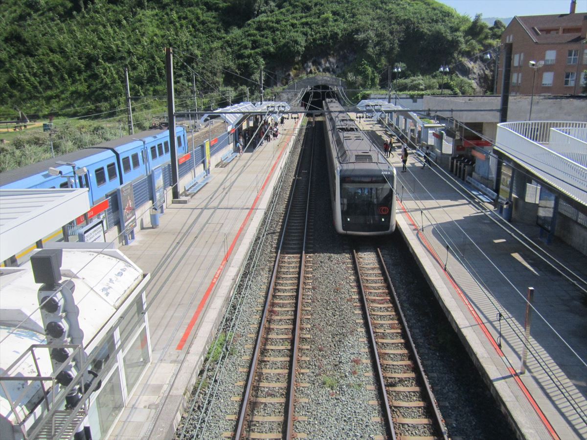Estación de Lutxana. ETS. 