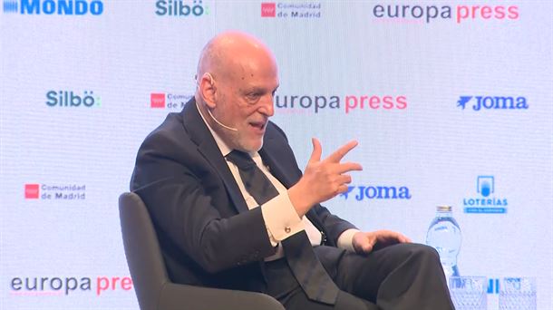 Javier Tebas, LaLigako presidentea. Artxiboko argazkia: EITB