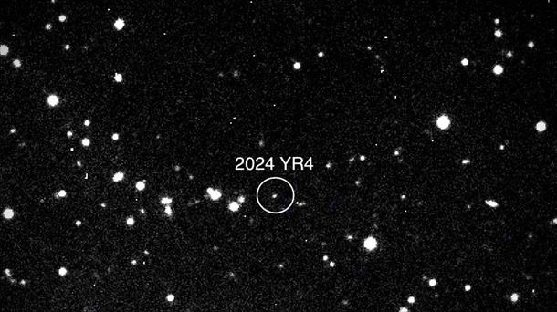 Asteroidearen argazkia, NASAk bidalita. Argazkia: X.com/NASA