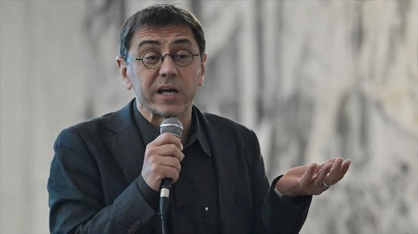 Juan Carlos Monedero Podemosen sortzaileetako bat. Artxiboko argazkia: EFE