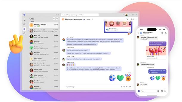 Microsoft Teams Free. Irudia: EFE