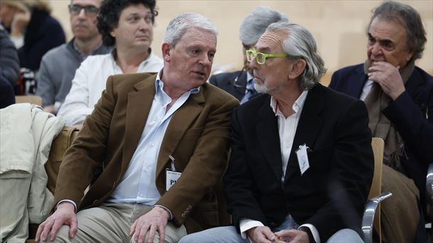 Crespo eta Correa, Auzitegi Nazionalean. Argazkia: Efe