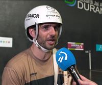 Jean Olharan: ''He estado bien en el primer set, y en el tercero todo me ha salido; contento''