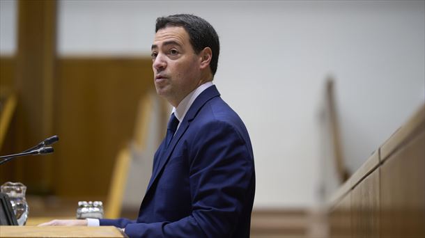 Imanol Pradales lehendakaria. Argazkia: EITB