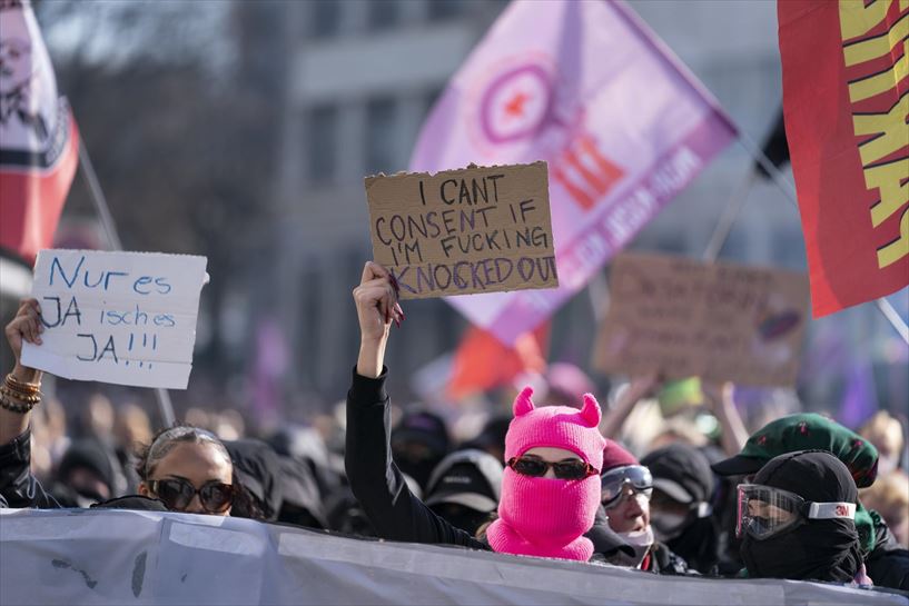 8M en Zurich, Suiza. EFE