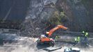 Luizi batek kaosa eragin du goizean AP-8an, Usurbilen
