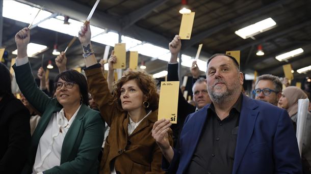 ERCren osoko bilkurak txosten estrategikoa onartu du. EFE.
