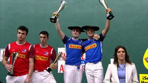 Salaberria y Gaskue conquistan el Campeonato de Parejas de la Serie B