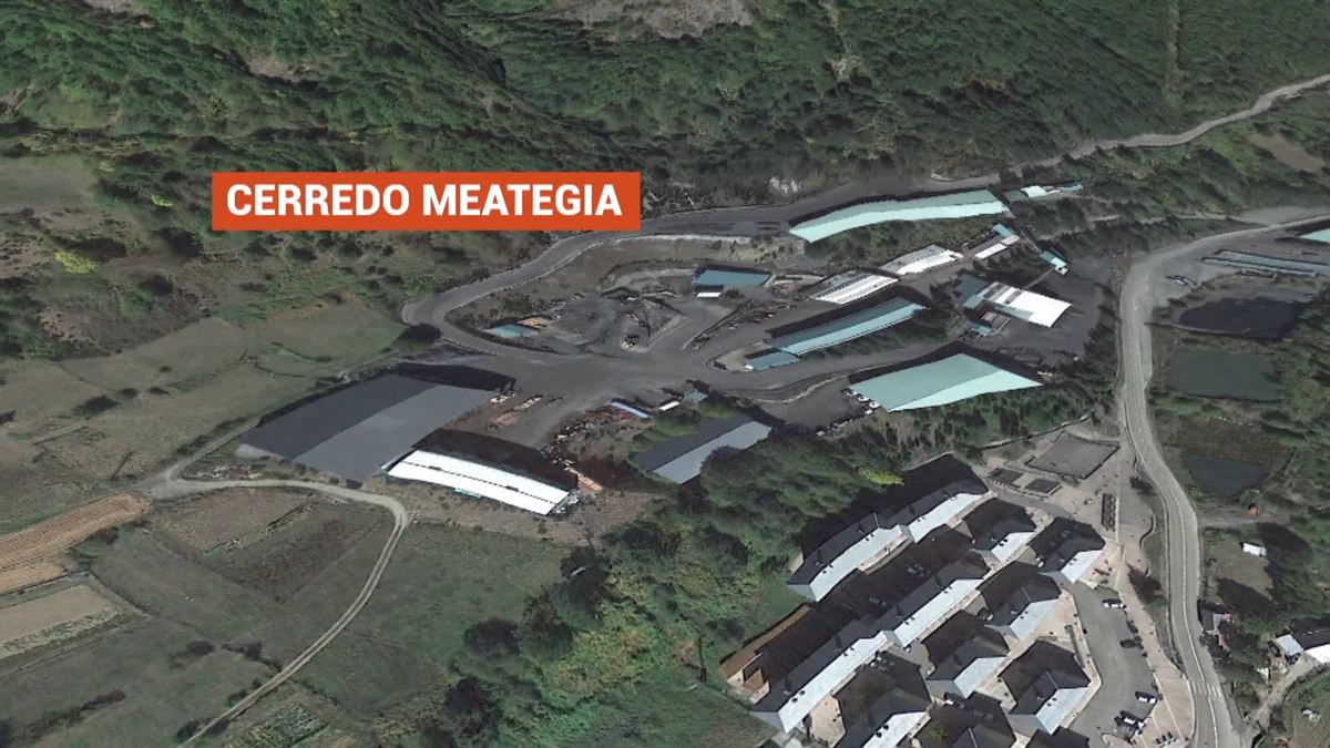 Leherketa gertatu den lekua. EITB Mediaren bideo batetik ateratako irudia. 