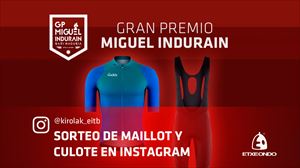Gana un maillot y un culote en nuestro perfil de Instagram con motivo del Gran Premio Miguel Indurain