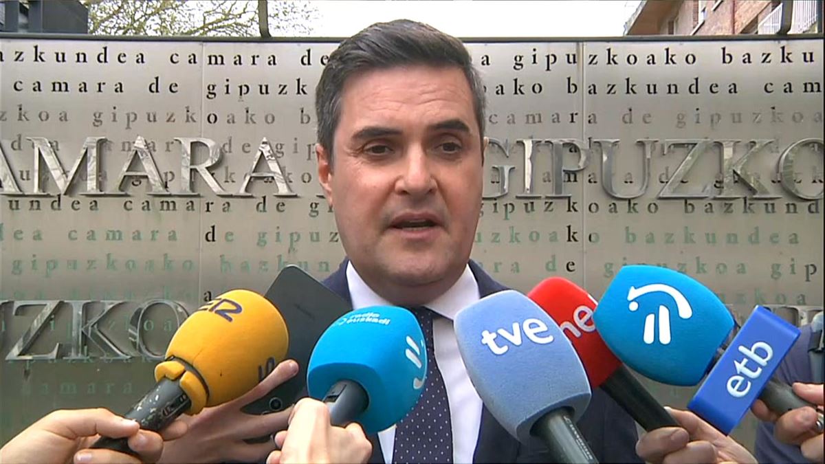 El consejero de Industria, Transición Energética y Sostenibilidad, Mikel Jauregi
