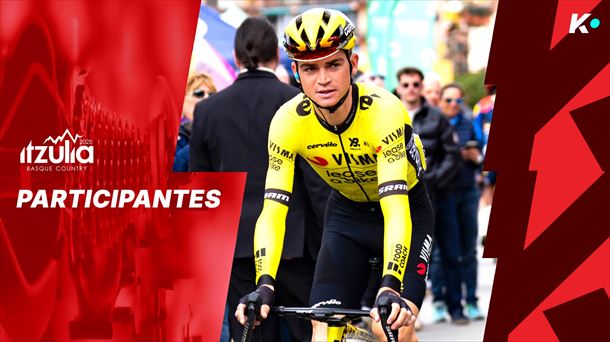 Listado oficial de los corredores que participan en la Itzulia.
