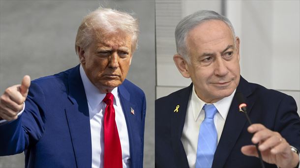 Trump eta Netanyahu. Argazkia: EFE