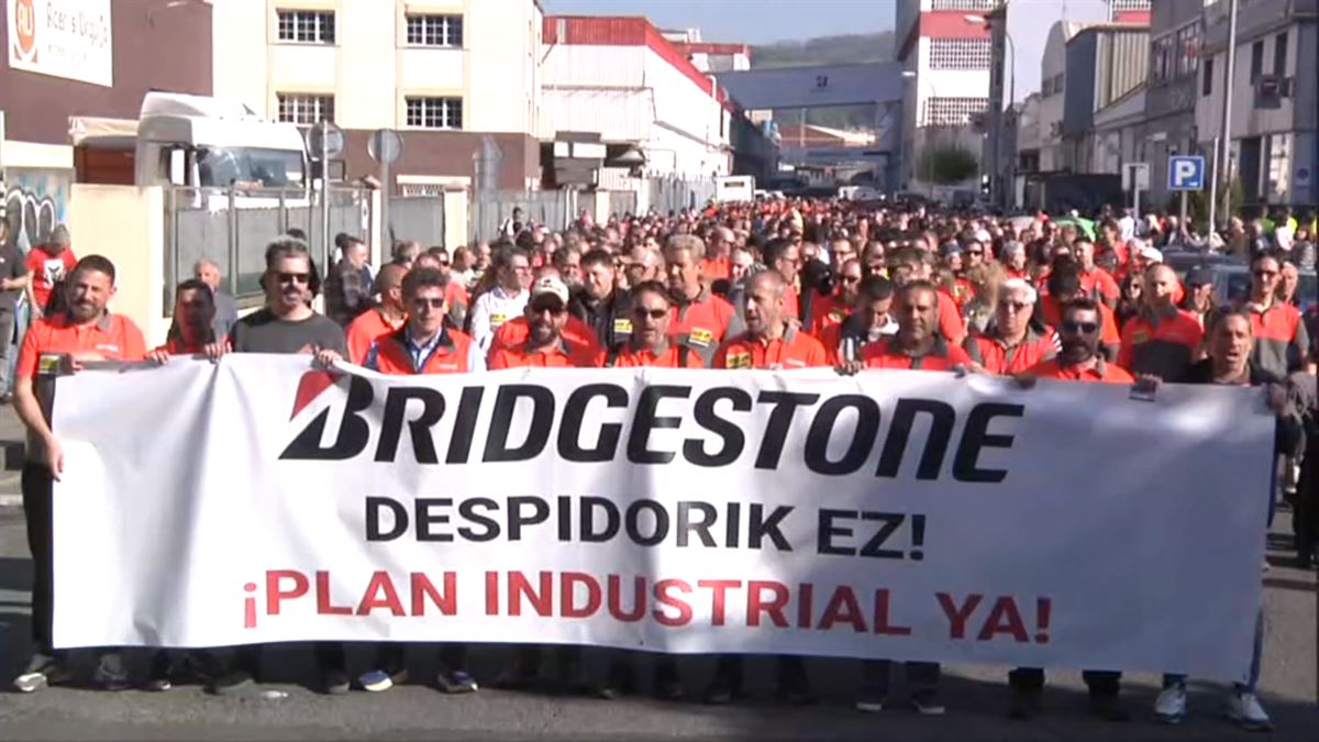 Manifestación en Basauri (Bizkaia). 