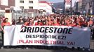 Manifestazio jendetsua Basaurin, Bridgestoneko kaleratzeen aurka