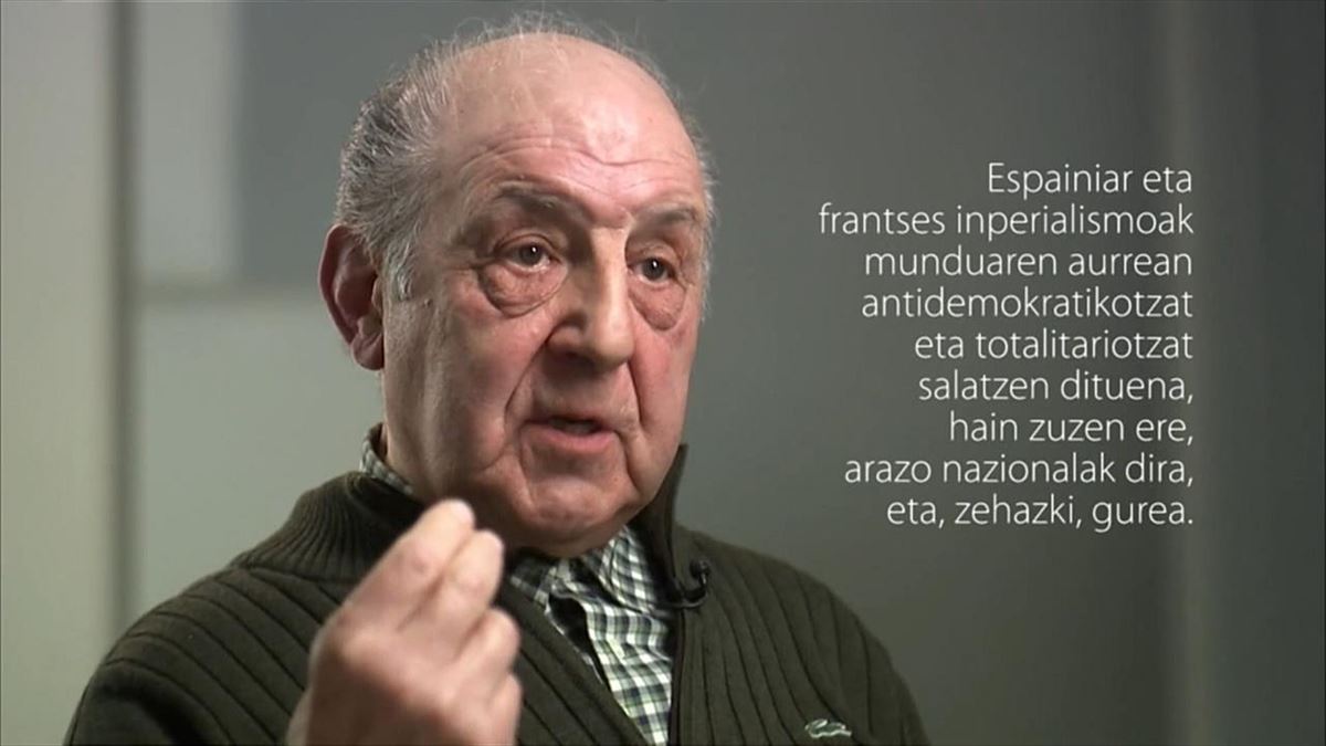 Kepa Anabitarte (Pasaia, 1934). Imagen: EITB