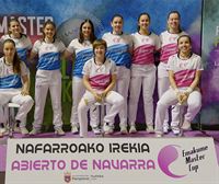 Ocho parejas disputan el Abierto de Navarra de Pelota, del 11 de abril al 11 de mayo