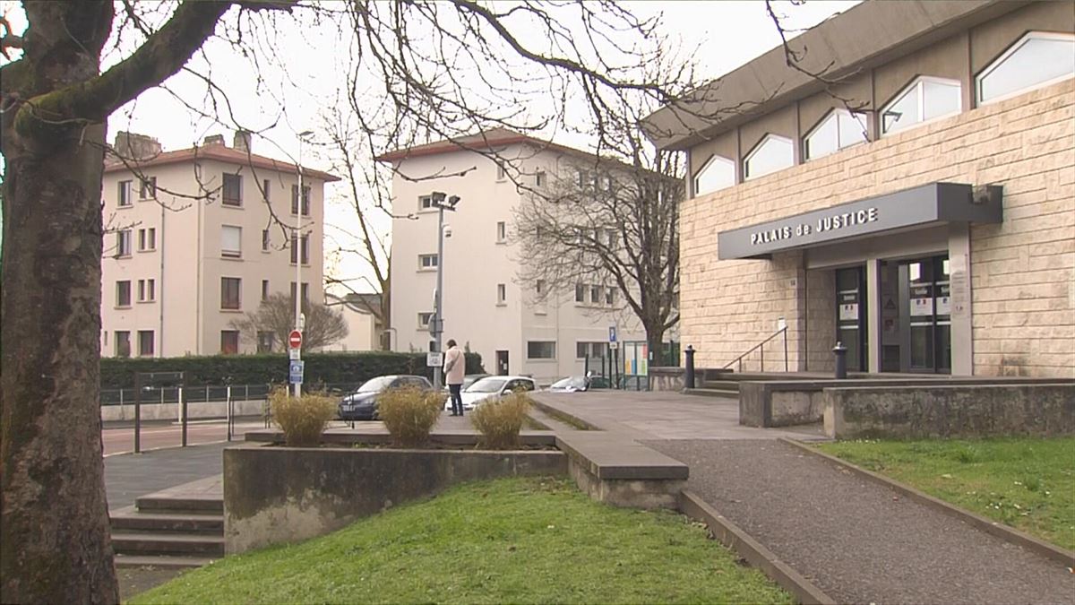 Baionako Auzitegia, artxiboko irudi batean. 