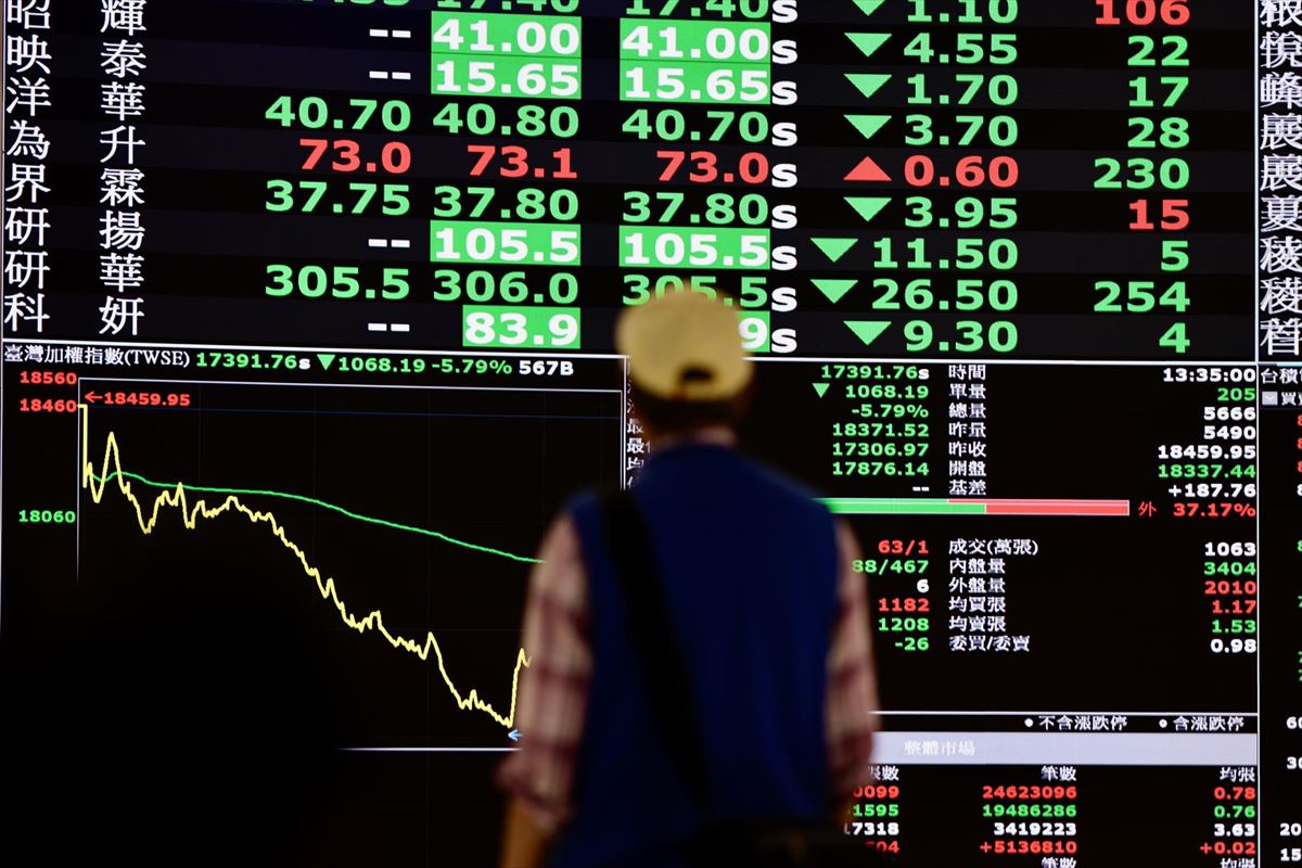 Las acciones de Taiwán se han desplomado. Foto: EFE