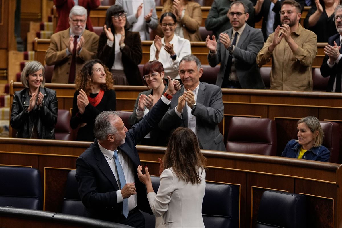 El Congreso de los Diputados, hoy. Foto: EFE