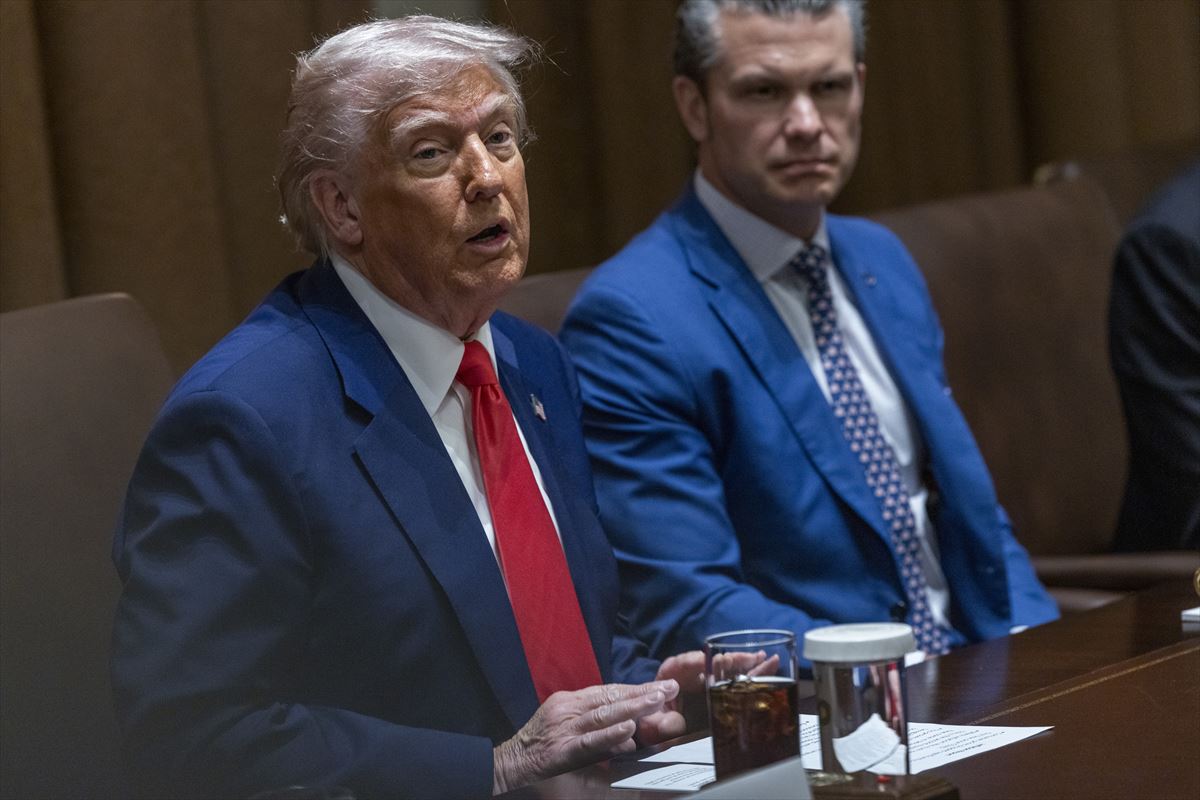 Donald Trump, presidente de EE. UU. Foto: EFE