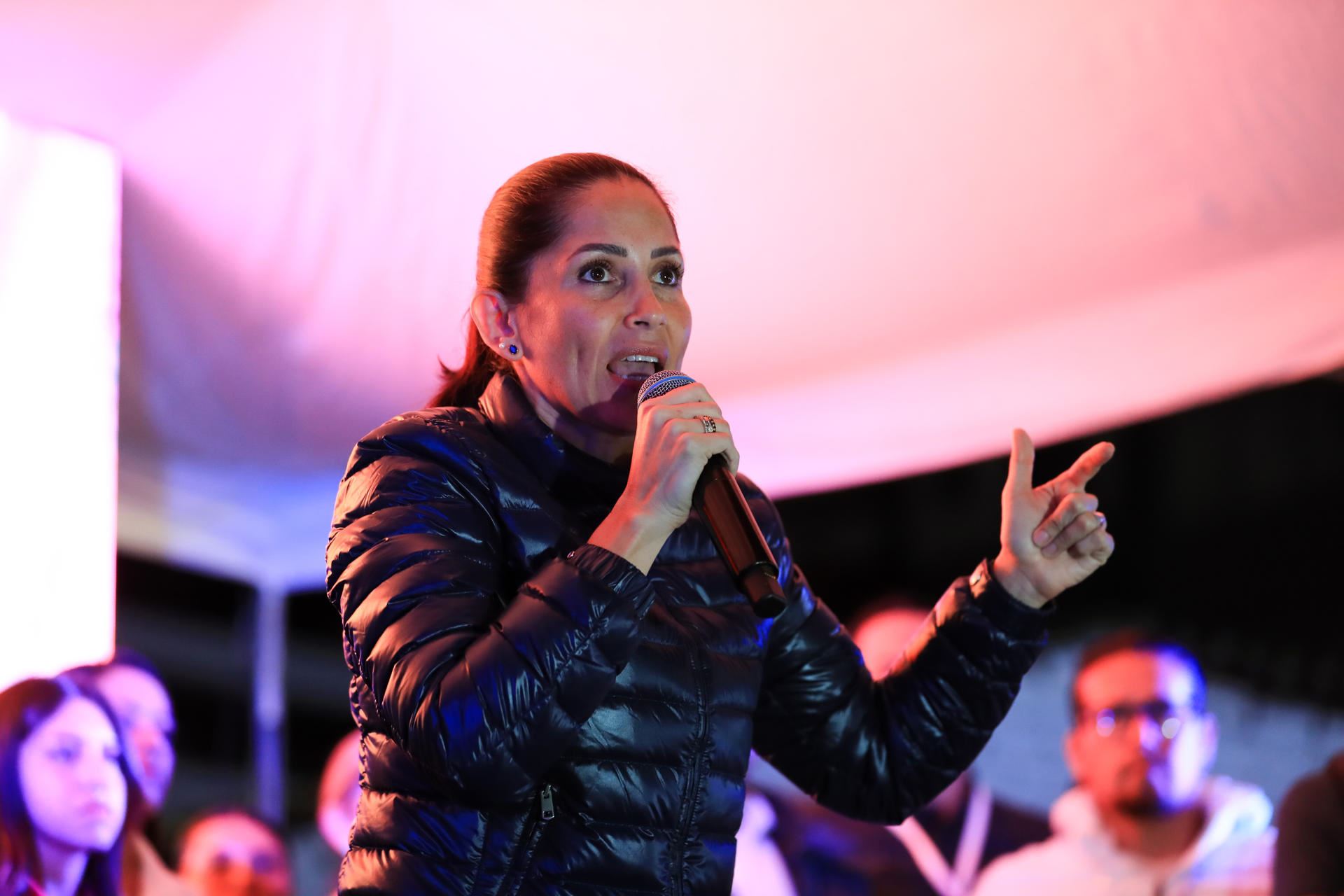Luisa González. Foto: EFE