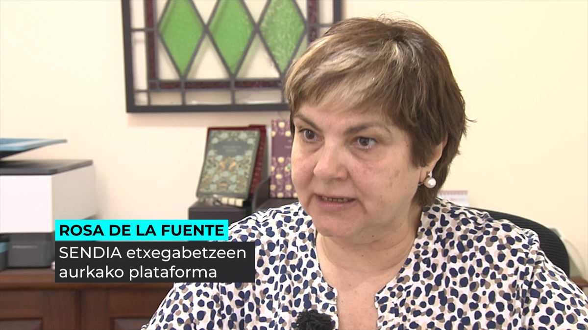 Rosa de la Fuente, Sendia plataforma