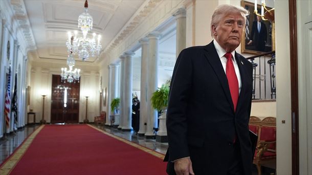 Donald Trump, atzo, Whasingtonen. Argazkia: EFE
