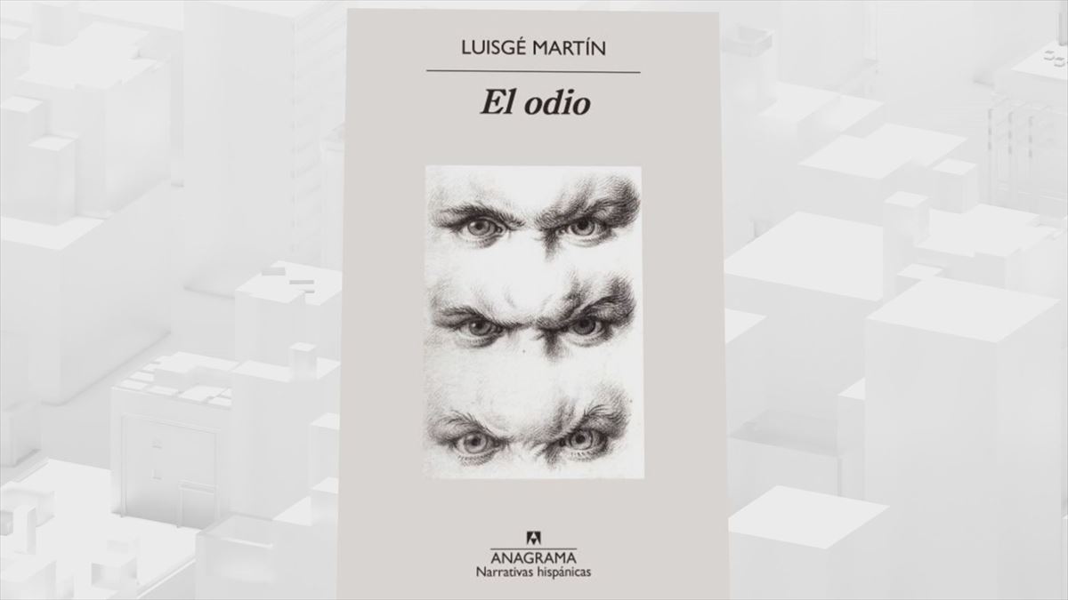 'El odio' liburuaren azala. Argazkia: EITB Media