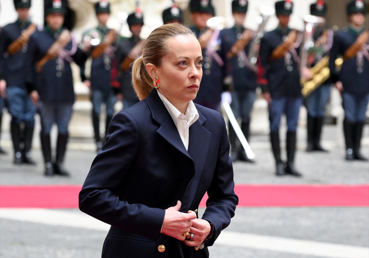 Giorgia Meloni. Foto: EFE