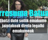 ''Uste dut erabateko akatsa dela historikoki egin diren akats berberak berriro egitea''