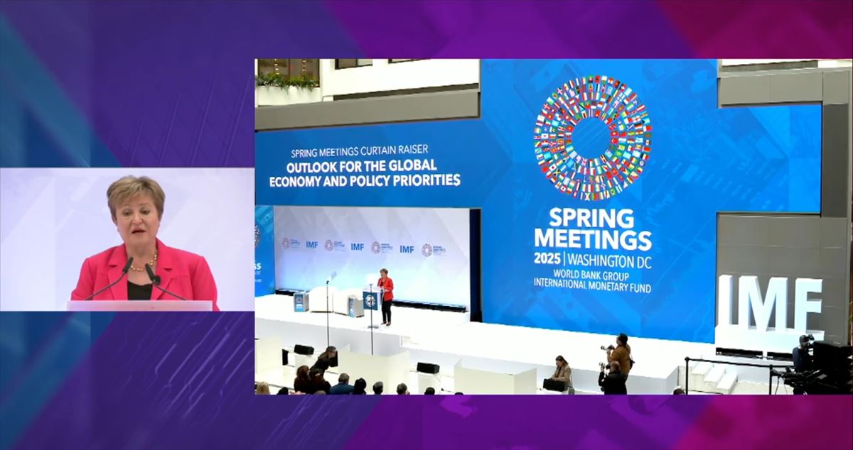 Kristalina Georgieva, ostegun honetan.