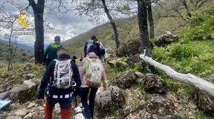 Rescatan a varios senderistas guipuzcoanos 