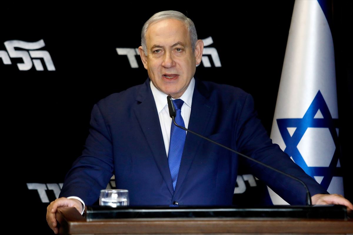 Benjamin Netanyahu artxiboko irudi batean. Argazkia: EuropaPress