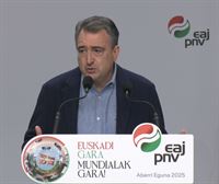EAJren ''anbizio nazionala'' defendatu du Aitor Estebanek