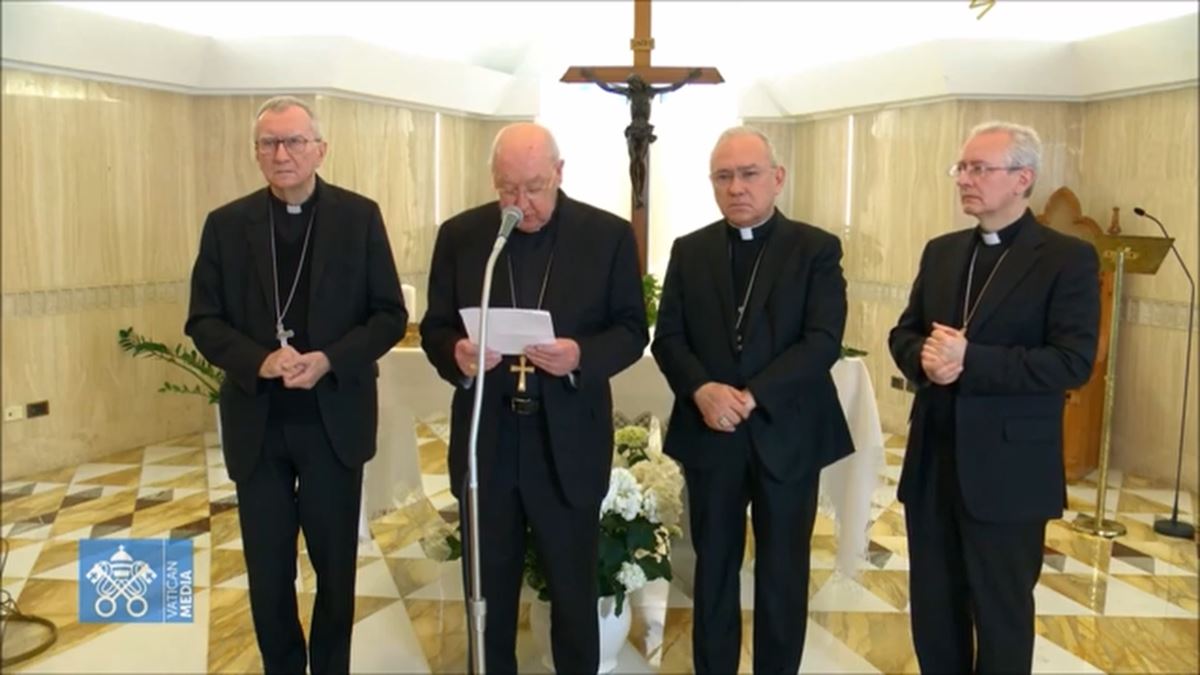 Honela jakinarazi du Vatikanoak Frantzisko aita santua hil dela
