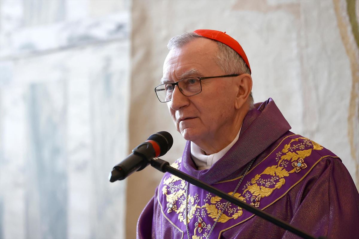 Pietro Parolin. Argazkia: EFE